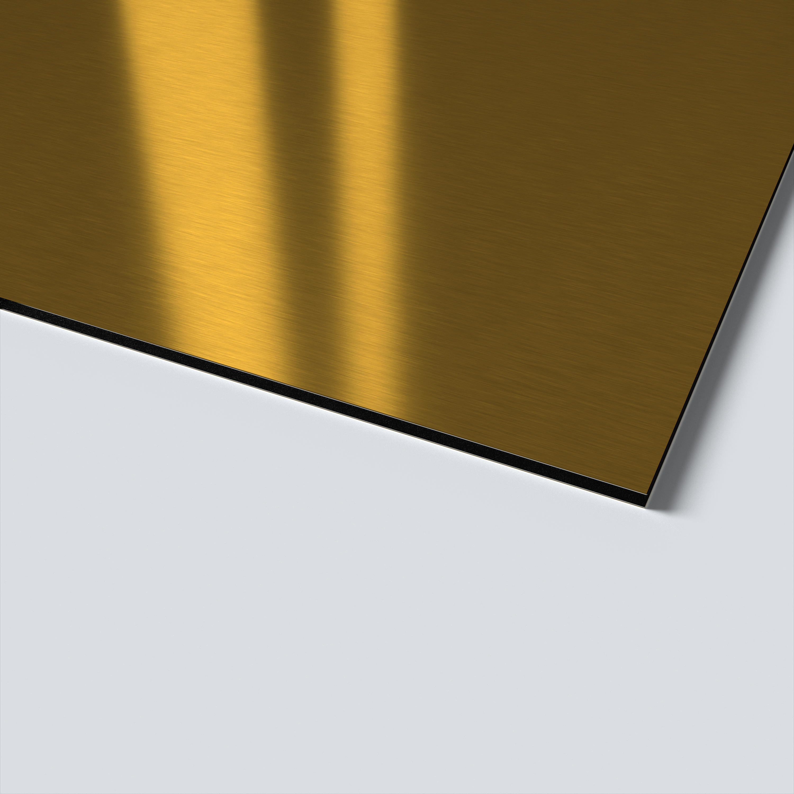 BUTLERFINISH® Platte 3.050 x 1.500 x 3 mm einseitig gold