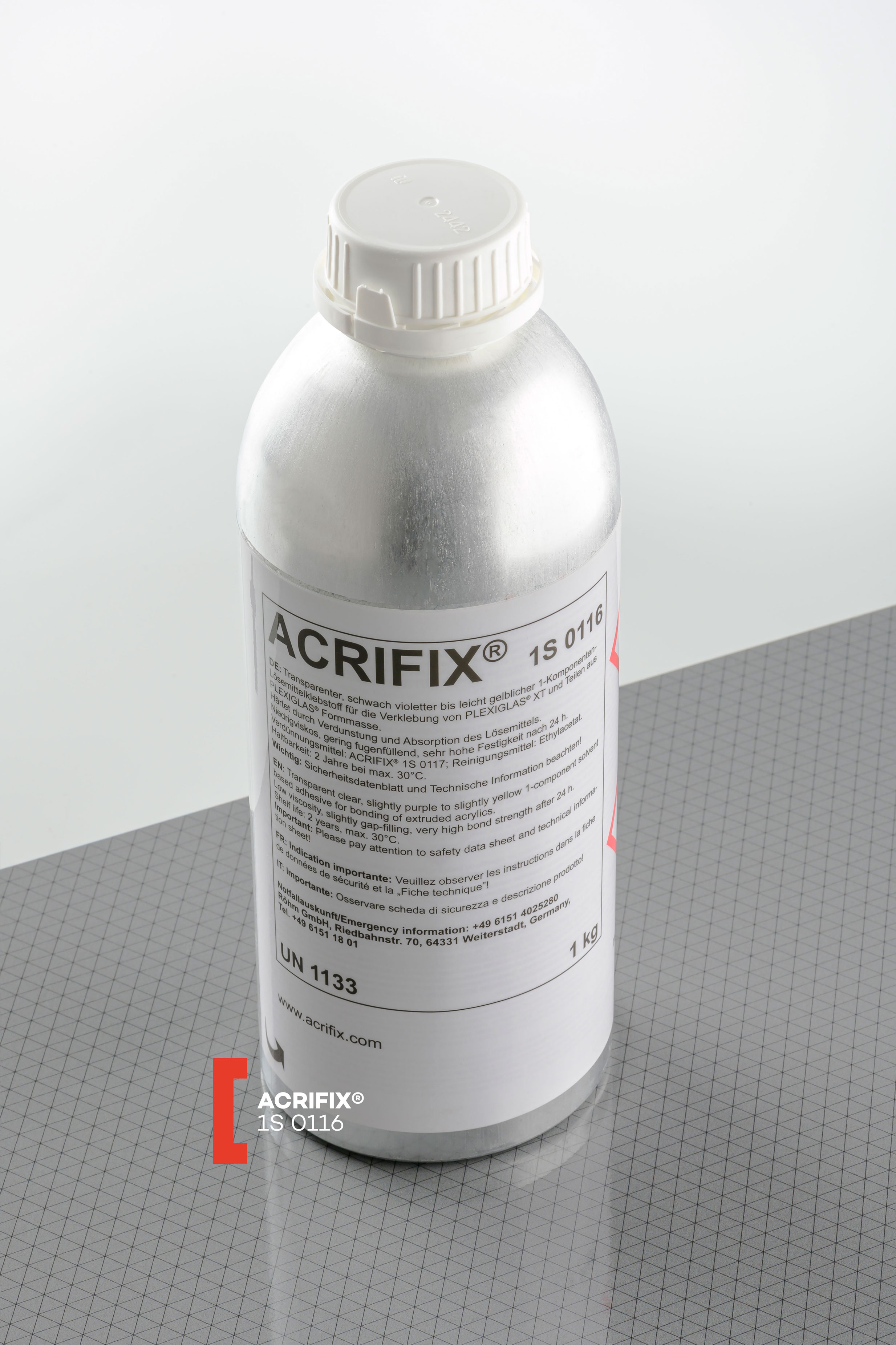 ACRIFIX® 1 S 0116 Kleber Alu-Flasche 1 kg