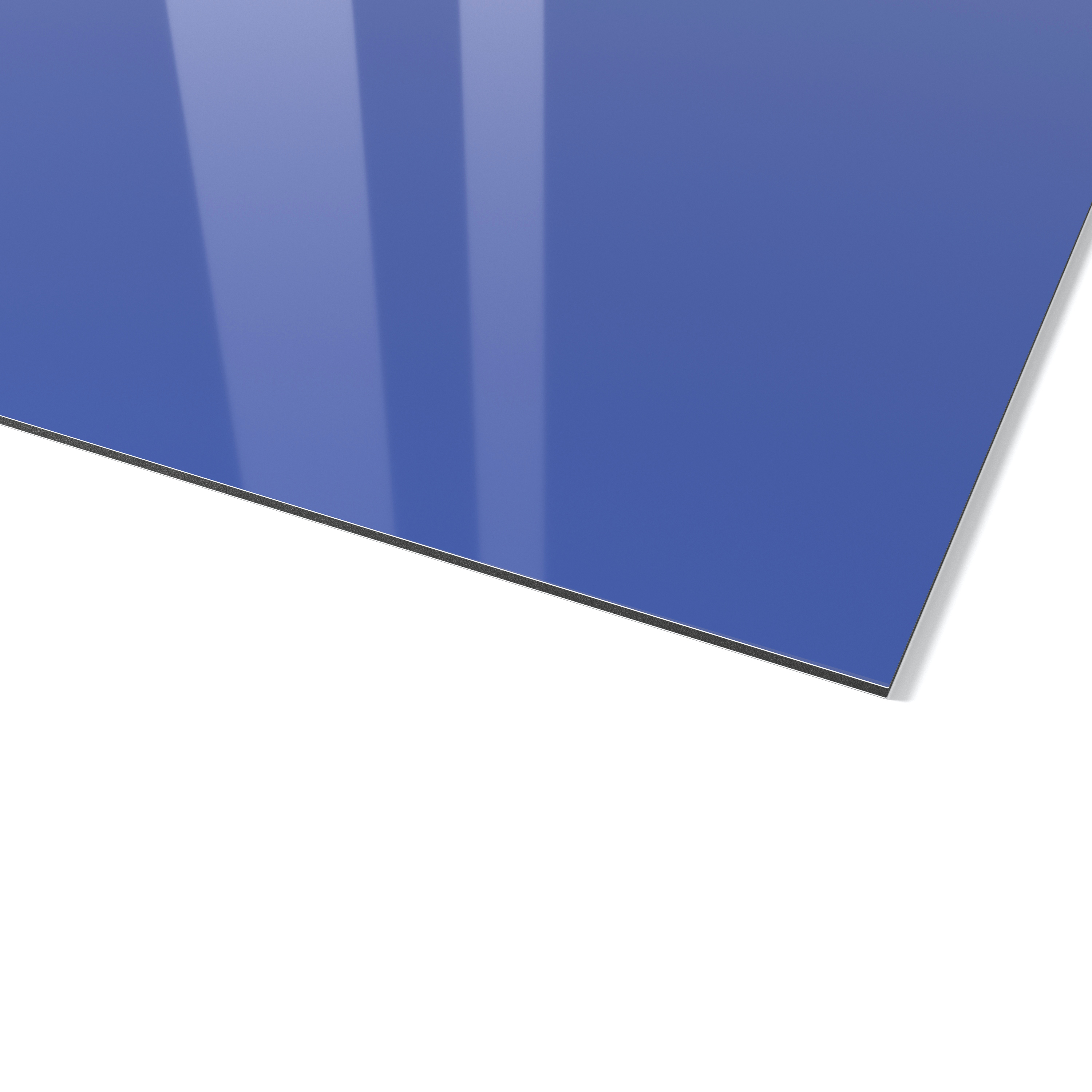 DIBOND® Platte 3.050 x 1.500 x 2 mm zweiseitig ultramarinblau 5002