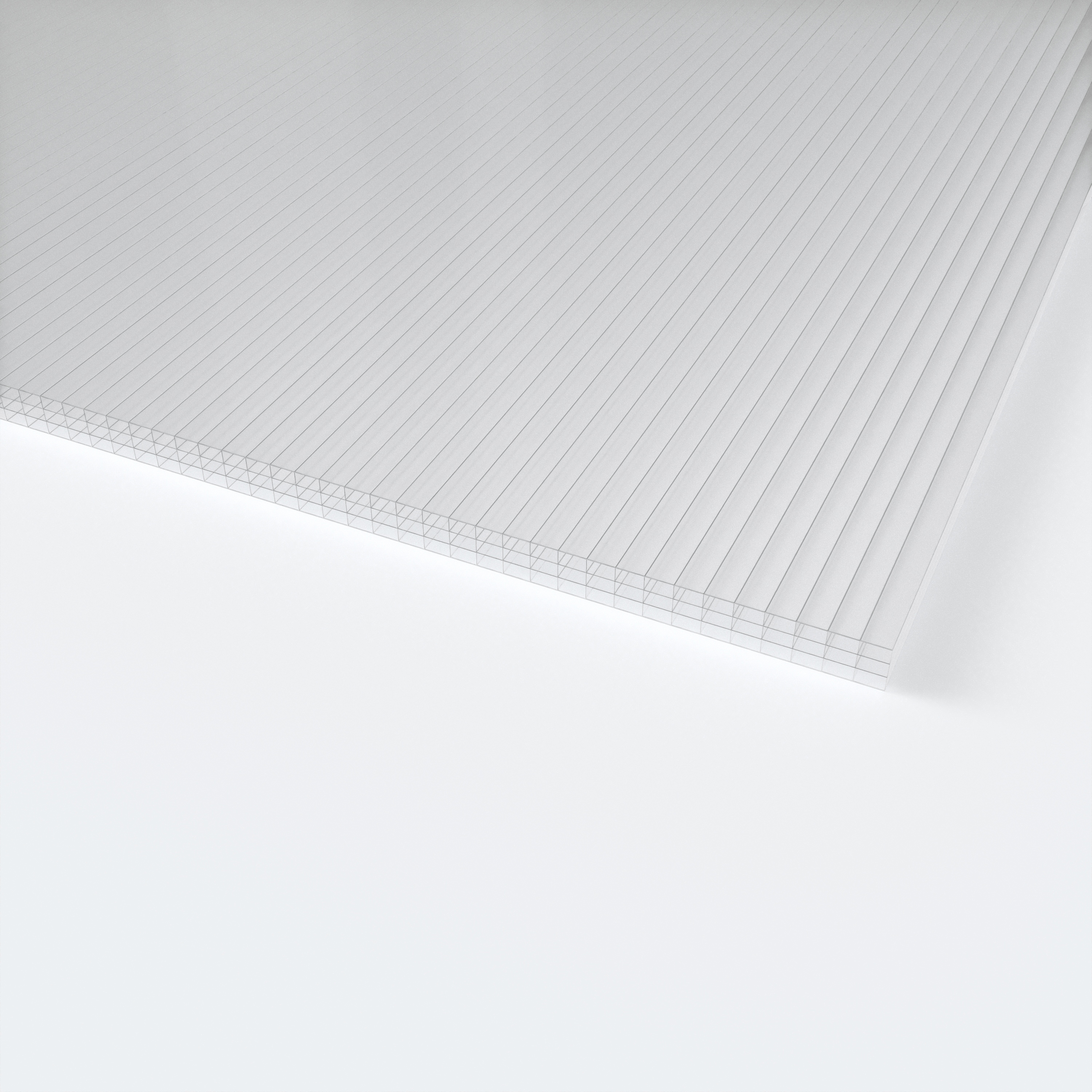 Exolon® multi UV Stegplatte S4P 3.500 x 2.100 x 10 mm weiß 1146